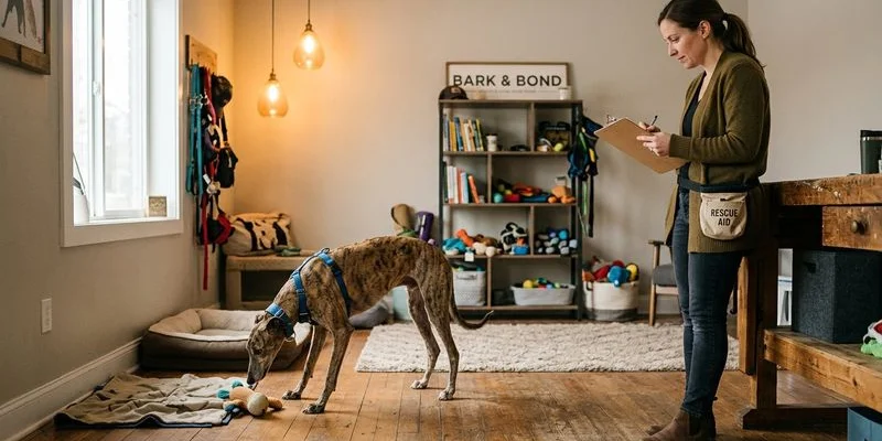 Temperament assessment in progress